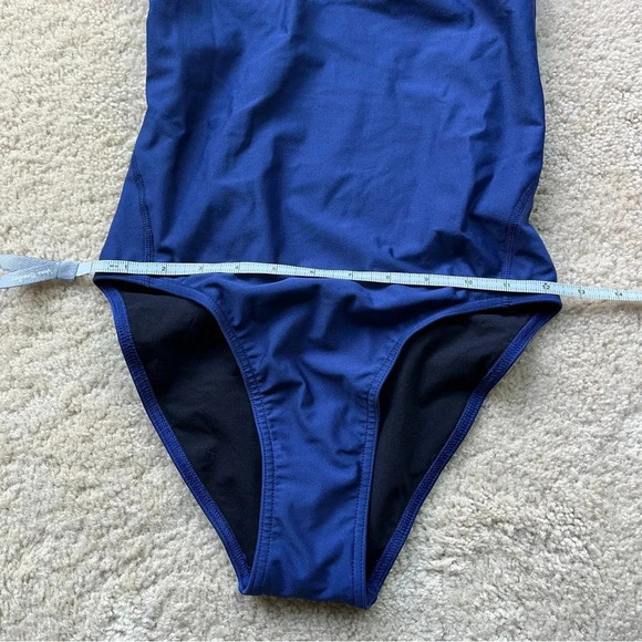 ✨NWOT Aqua Sphere Women's Navy Blue-Red Training Swim Suit - US Sz 30 (4) - Picture 5 of 8